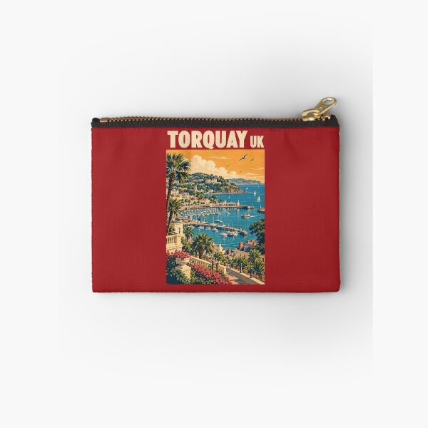 Item preview, Torquay Travel Poster Vintage Retro Art designed and sold by windmildesigner.