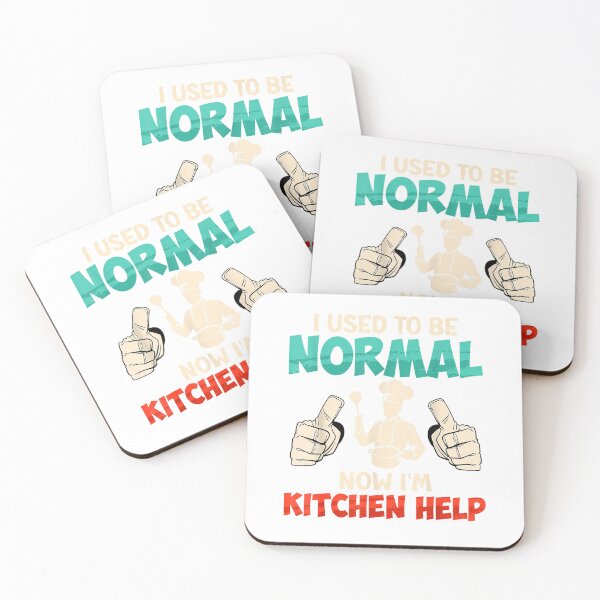 Item preview, Kitchen Help Used to BE Normal Funny Assistant Cook T-Shirt designed and sold by SAK7.