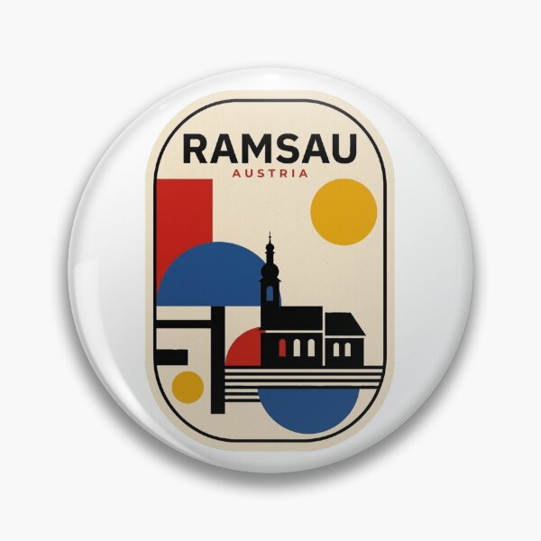 Item preview, Retro Ramsau Bauhaus Geometric Skyline designed and sold by k3rstman1.