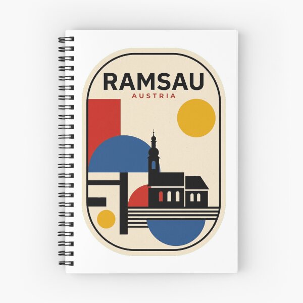 Item preview, Retro Ramsau Bauhaus Geometric Skyline designed and sold by k3rstman1.