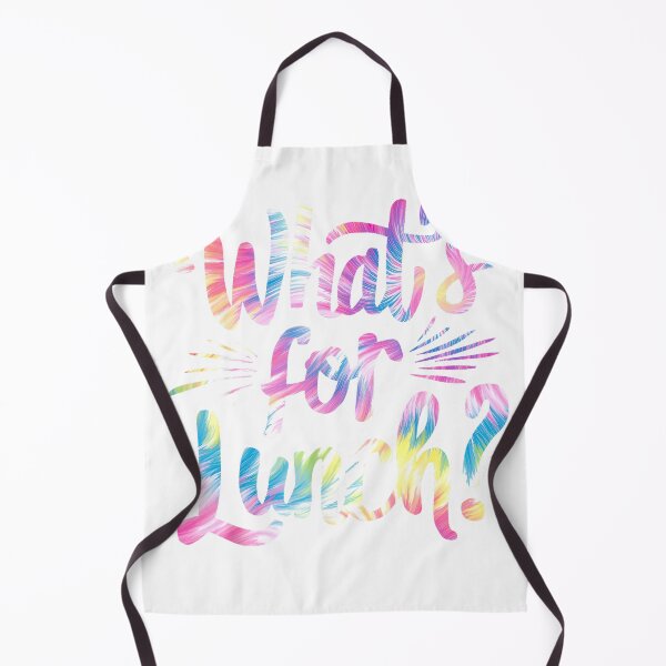 Item preview, Lady What's for Lunch Cooking and Kitchen Tie Dye T-Shirt designed and sold by elachhabdesign.