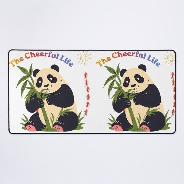 Item preview, Cute Panda Bear with Bamboo designed and sold by Kuevitaglowshop.