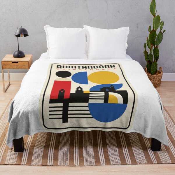 Item preview, Retro Quintandona Bauhaus Geometric Skyline designed and sold by k3rstman1.