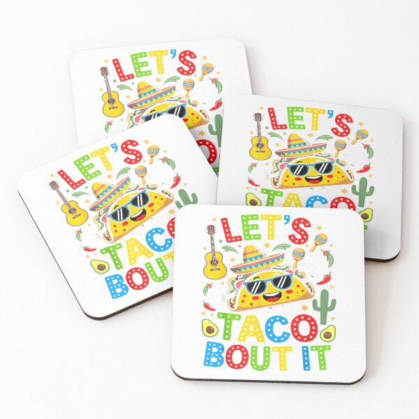 Item preview, Let's Taco Bout It Funny Mexican Tacos Cinco De Mayo Boys T-Shirt designed and sold by Serhotep.