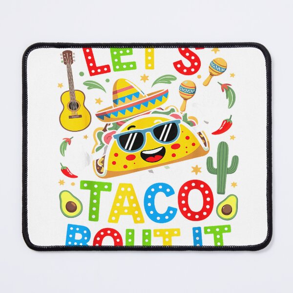Item preview, Let's Taco Bout It Funny Mexican Tacos Cinco De Mayo Boys T-Shirt designed and sold by Serhotep.