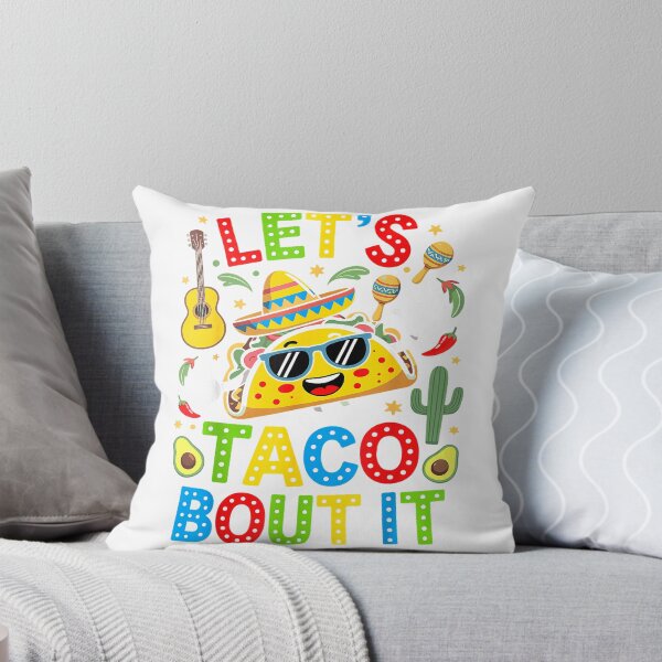 Item preview, Let's Taco Bout It Funny Mexican Tacos Cinco De Mayo Boys T-Shirt designed and sold by Serhotep.