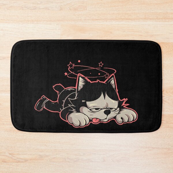 Item preview, Exhausted Splooting Cartoon Cat designed and sold by Anugrah januar.