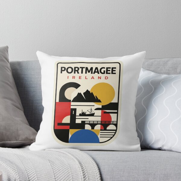 Item preview, Retro Portmagee Bauhaus Geometric Skyline designed and sold by k3rstman1.