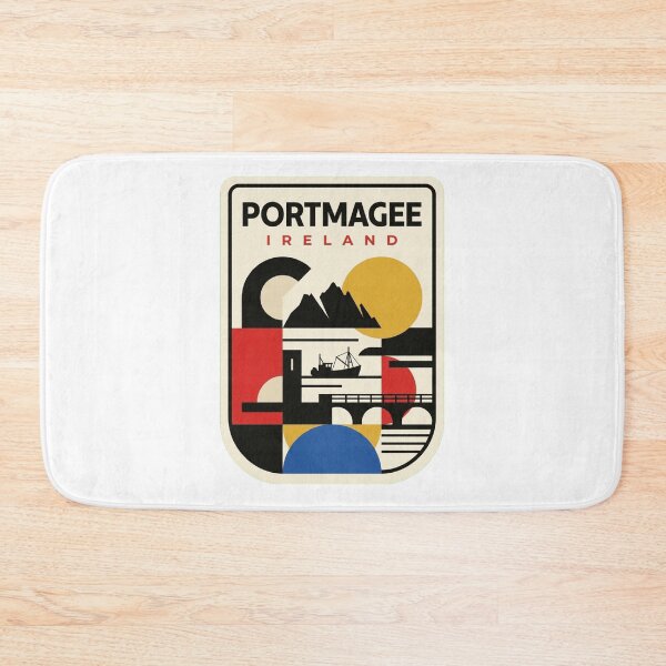 Item preview, Retro Portmagee Bauhaus Geometric Skyline designed and sold by k3rstman1.