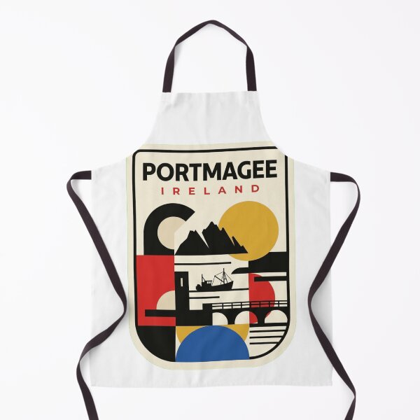 Item preview, Retro Portmagee Bauhaus Geometric Skyline designed and sold by k3rstman1.