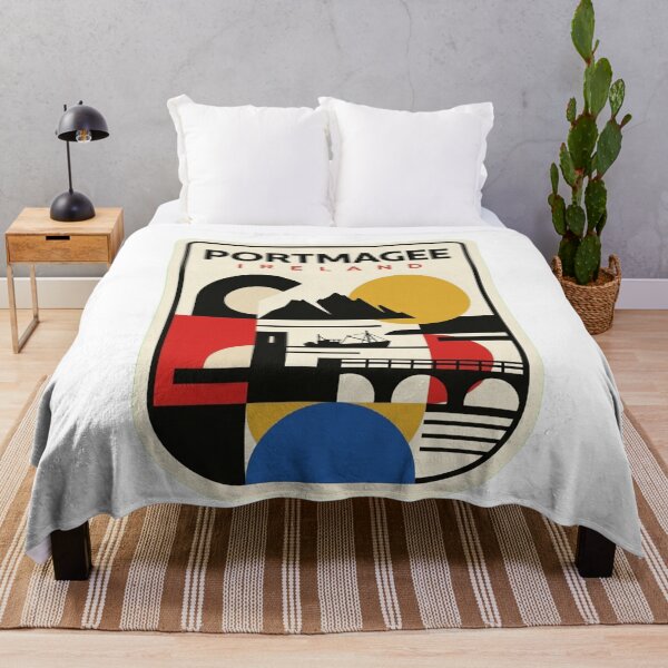 Item preview, Retro Portmagee Bauhaus Geometric Skyline designed and sold by k3rstman1.