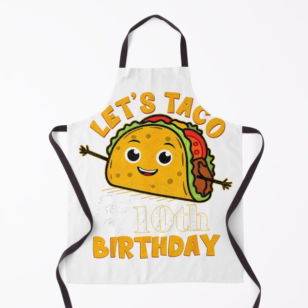 Item preview, Let's Taco Bout My 10th Birthday 10 Year Old Tacos Lover T-Shirt designed and sold by TinyHands-Art.