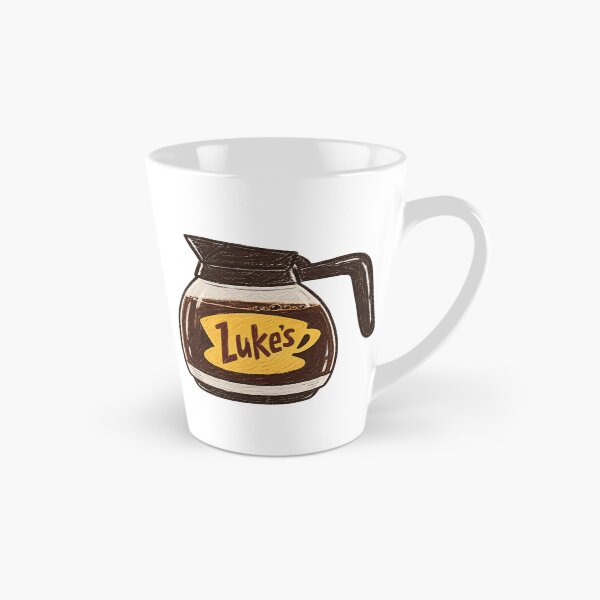 Aperçu de l'œuvre La cafetière de Luke's Diner - Gilmore Girls créée et vendue par coastalquillco.