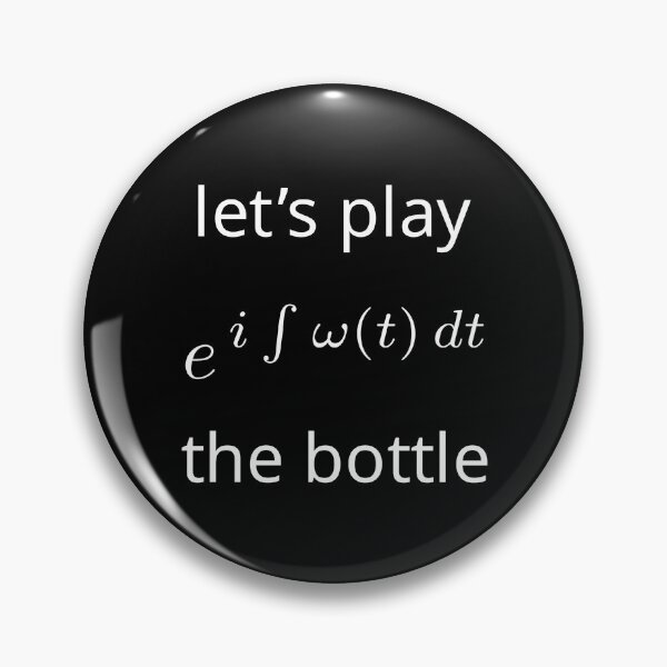Item preview, Let's play spin the bottle Euler's formula (dark) designed and sold by jrmoser.