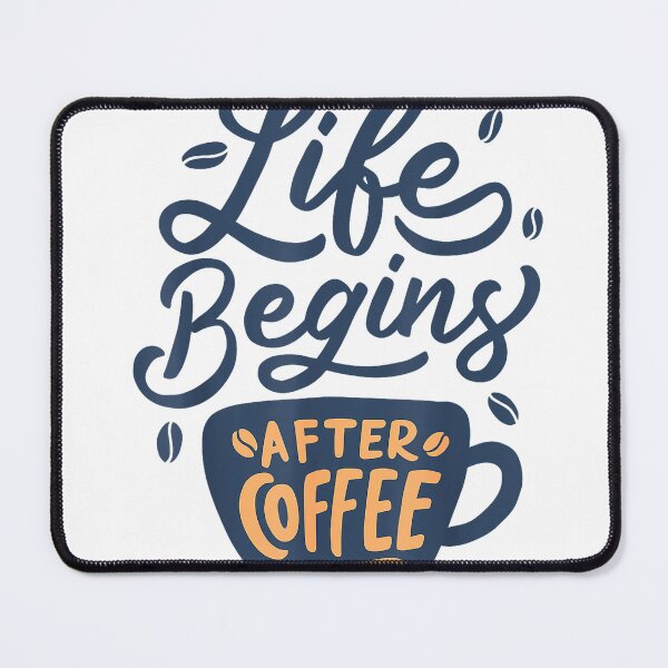 Item preview, Life Begin After Coffee Funny Saying Coffee Lovers T-Shirt designed and sold by Pahagh19.