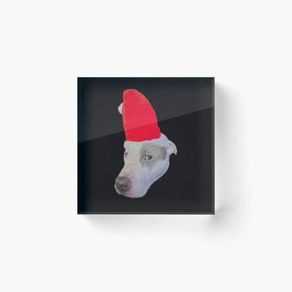 Item preview, The Moose Santa Paws- Adorable Pitbull designed and sold by MadameCrufeli.