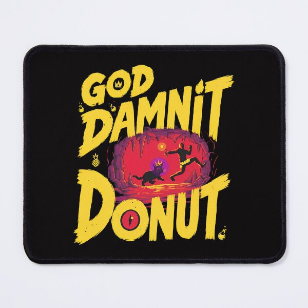 Item preview, God Damnit Donut Cave Lion Person  designed and sold by ShophiaCrafts.