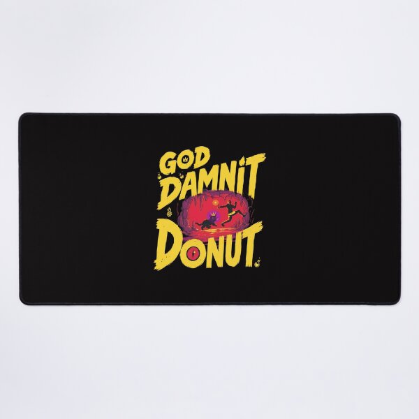 Item preview, God Damnit Donut Cave Lion Person  designed and sold by ShophiaCrafts.