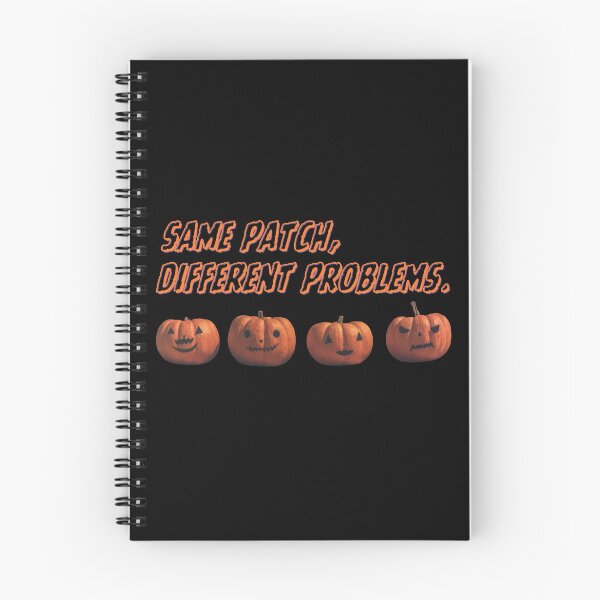 Item preview, Same Patch Different Problems Pumpkin Shirt Funny Halloween Gift designed and sold by E20STUDIO.