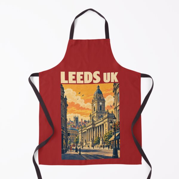 Item preview, Leeds Travel Poster Vintage Retro Art designed and sold by windmildesigner.