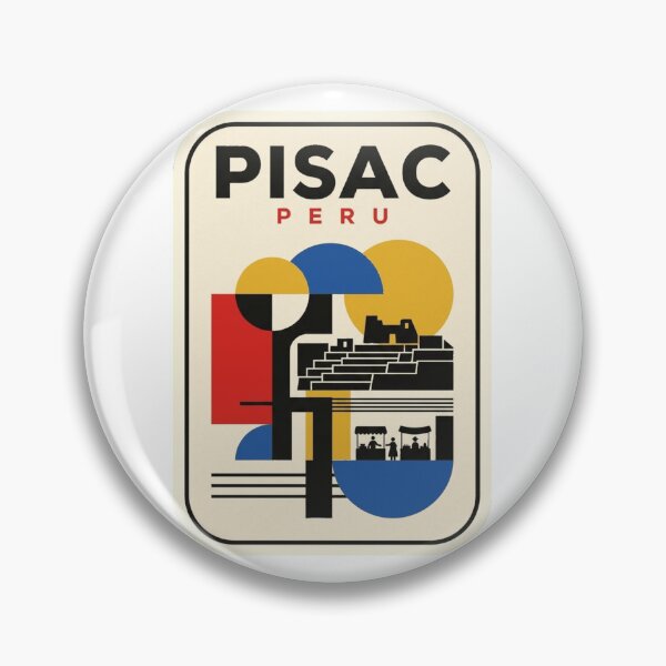 Item preview, Retro Pisac Bauhaus Geometric Skyline designed and sold by k3rstman1.