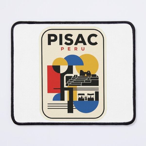 Item preview, Retro Pisac Bauhaus Geometric Skyline designed and sold by k3rstman1.