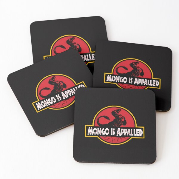 Item preview, Mongo is Appalled Dino Emblem designed and sold by ShophiaCrafts.