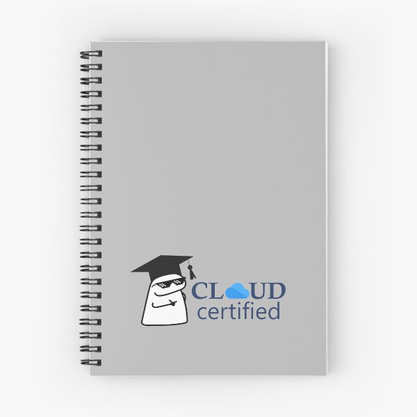 Item preview, Cloud Certified Meme Design | Microsoft Azure colors | Stickers, T-Shirts, Mugs, Backpacks, Pins, Notebooks & More designed and sold by I am Certified Designs.