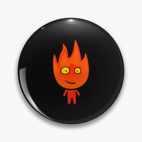 Item preview, Cute Fire Elemental Character  designed and sold by ShophiaCrafts.
