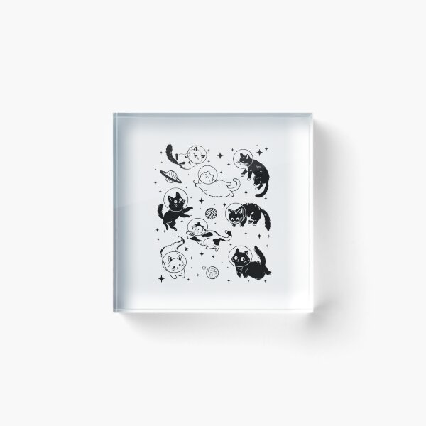 Item preview, Cosmic Cats in Space, Cute Astronaut Cat Galaxy Pattern designed and sold by Krasnovaovaova.
