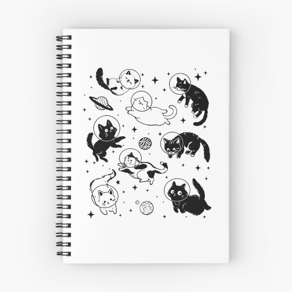 Item preview, Cosmic Cats in Space, Cute Astronaut Cat Galaxy Pattern designed and sold by Krasnovaovaova.