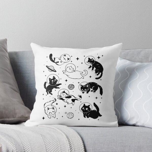Item preview, Cosmic Cats in Space, Cute Astronaut Cat Galaxy Pattern designed and sold by Krasnovaovaova.