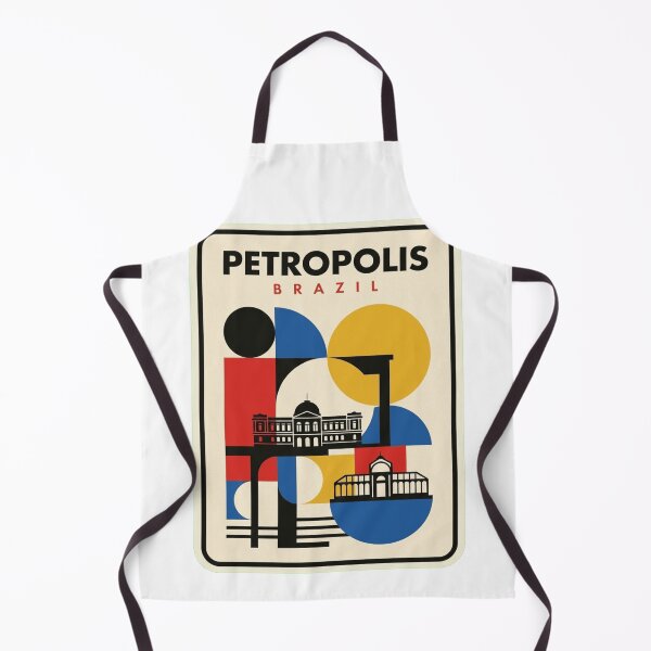 Item preview, Retro Petropolis Bauhaus Geometric Skyline designed and sold by k3rstman1.