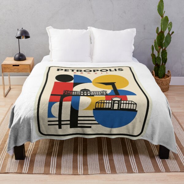 Item preview, Retro Petropolis Bauhaus Geometric Skyline designed and sold by k3rstman1.