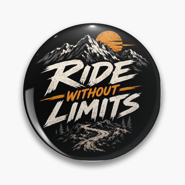 Item preview, Ride Without Limits Adventure Motorcycle Sticker  designed and sold by Modern   design.