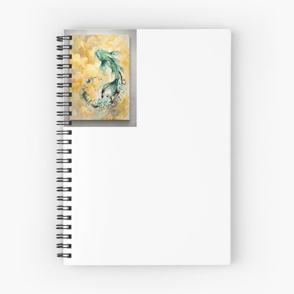 Item preview, Koi Ink Calligrapher designed and sold by PictoVibe.