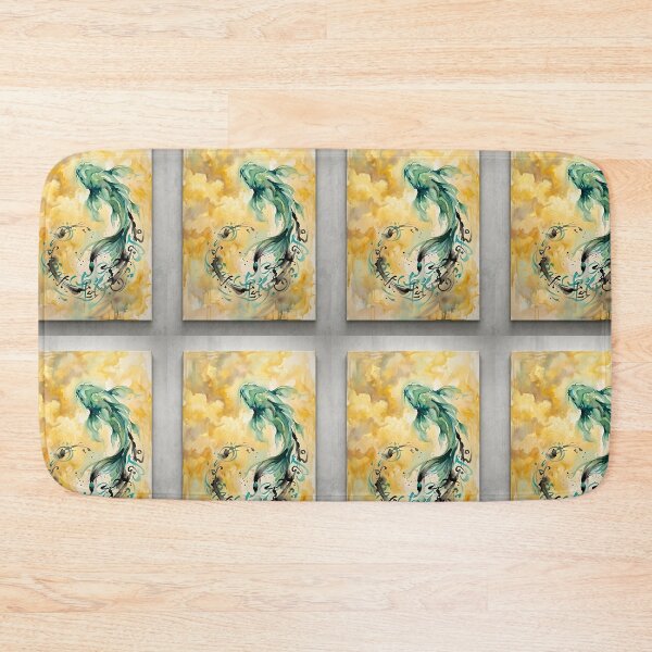 Item preview, Koi Ink Calligrapher designed and sold by PictoVibe.