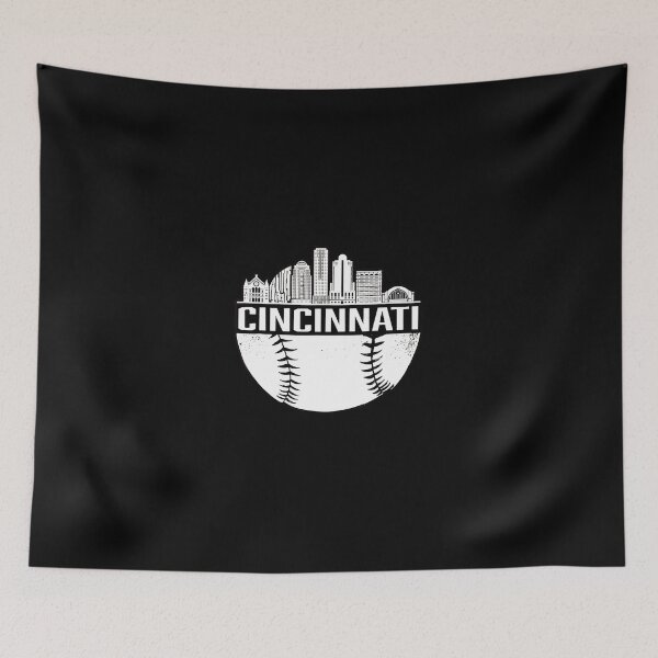 Item preview, Urban City Skyline Baseball Half Circle Distressed Graphic designed and sold by TysonLessard.
