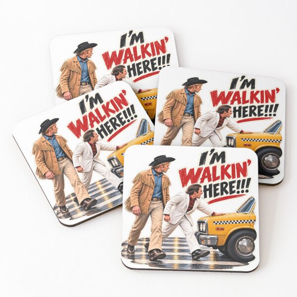 Item preview, I'm Walkin' Here!!  Midnight Cowboy designed and sold by CrumbBumStudio.