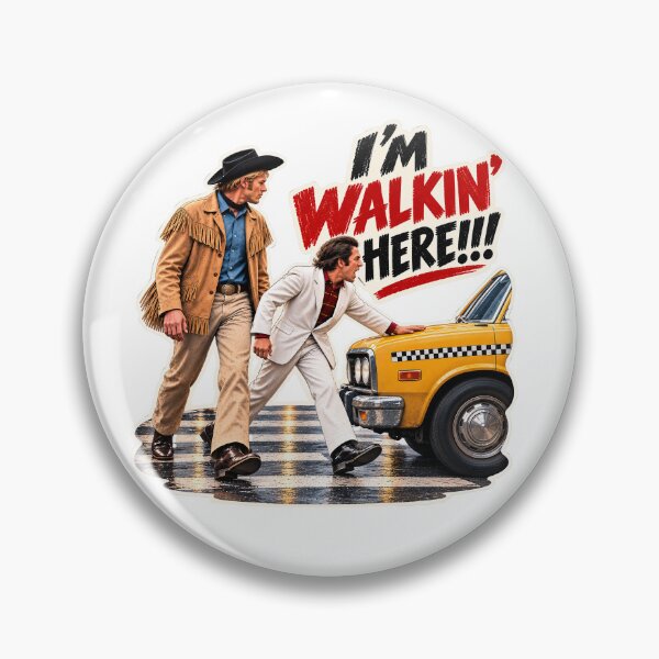 Aperçu de l'œuvre Je marche ici !! Midnight Cowboy créée et vendue par CrumbBumStudio.