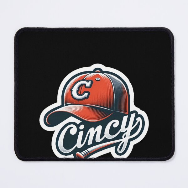 Item preview, Retro Sport Team Cap Wooden Bat Cursive Typography designed and sold by TysonLessard.