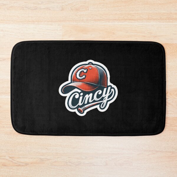 Aperçu de l'œuvre Retro Sport Team Cap Wooden Bat Cursive Typography créée et vendue par TysonLessard.