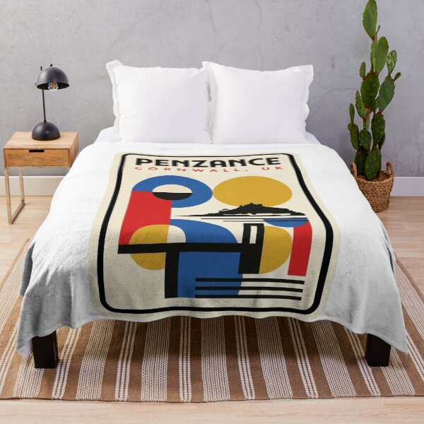 Item preview, Retro Penzance Bauhaus Geometric Skyline designed and sold by k3rstman1.