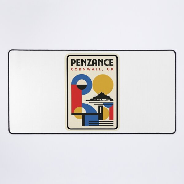 Item preview, Retro Penzance Bauhaus Geometric Skyline designed and sold by k3rstman1.