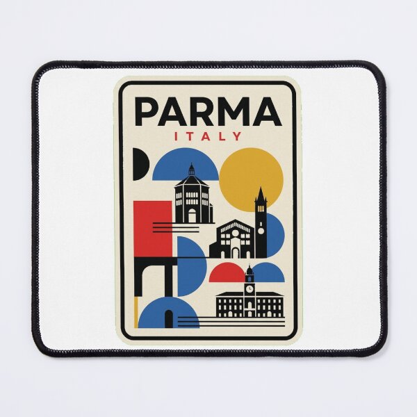 Item preview, Retro Parma Bauhaus Geometric Skyline designed and sold by k3rstman1.