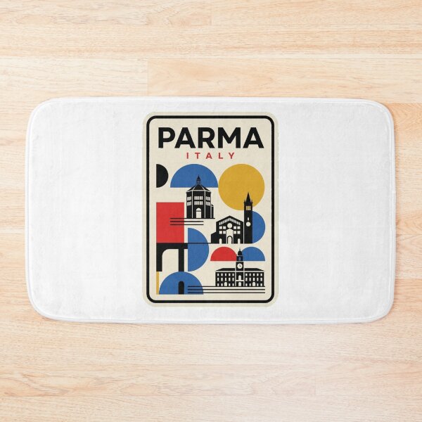 Item preview, Retro Parma Bauhaus Geometric Skyline designed and sold by k3rstman1.