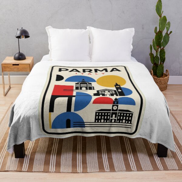 Item preview, Retro Parma Bauhaus Geometric Skyline designed and sold by k3rstman1.