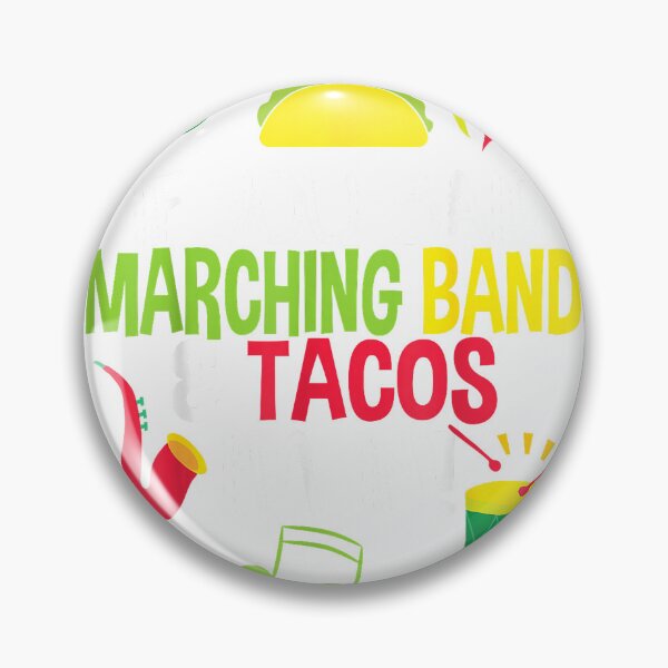Item preview, Marching Band Taco Lover T-shirt Funny Music Men Women Gift T-Shirt designed and sold by TheMAQ.