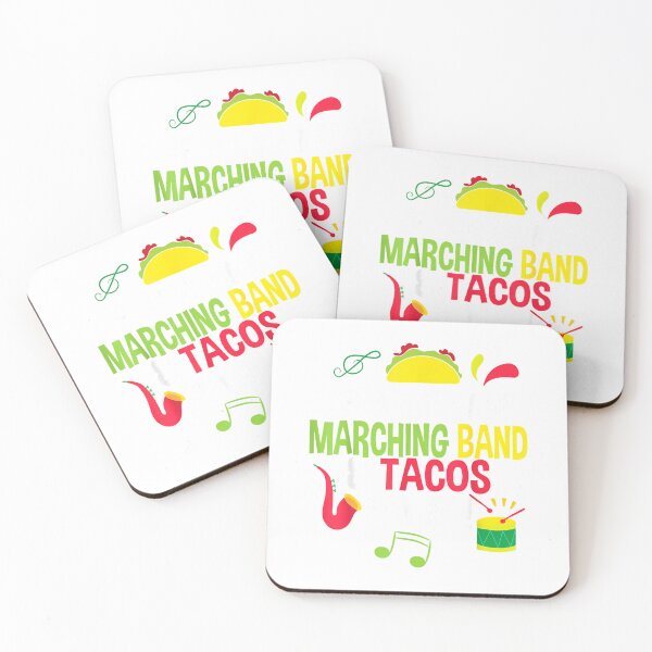 Item preview, Marching Band Taco Lover T-shirt Funny Music Men Women Gift T-Shirt designed and sold by TheMAQ.