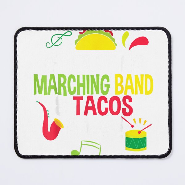 Item preview, Marching Band Taco Lover T-shirt Funny Music Men Women Gift T-Shirt designed and sold by TheMAQ.